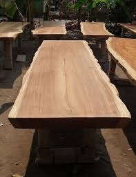 Live Edge Dinning Table 300 X 90 X 78 Supplier Wholesaler Wood Slab Table Yogyakarta Indonesia Email Rinawida0 Wood Slab Table Wood Slab Slab Table
