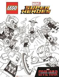 Coloring Page Lego Marvel Avengers Avengers Civil War 2 On Kids N Fun Co Uk On Kids N Fun You Will Always Find Coloriage Lego Lego Super Heros Marvel Enfants