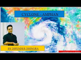 For the indian ocean region, a formula for naming cyclones was agreed upon in 2004. Cyclone Amphan Currentaffairs2020 Youtube