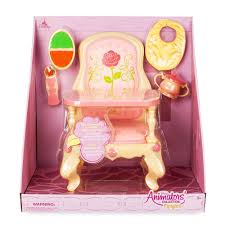 Bitty Baby High Chair Disney Animators Collection Belle Feeding High Chair Beauty And The Beast Shopdisney In 2020 Disney Animators Collection Doll High Chair Baby Dolls