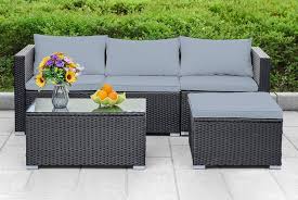Manomano.co.uk has been visited by 10k+ users in the past month 4 Seater Rattan Garden Sofa Set Deal Shop Wowcher