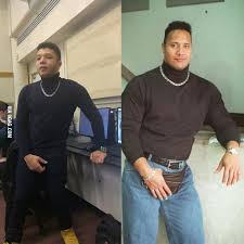 The project comes from johnson and fresh off the boat creator/executive producer. A Friend Was Dressed Just Like Young Dwayne Johnson Today 9gag