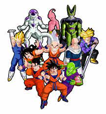 The dragon ball anime and manga franchise feature an ensemble cast of characters created by akira toriyama. Dragon Ball Z Png Dragon Ball Z Goku Transparent Png Download 2858395 Vippng