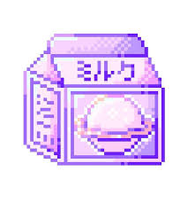 Saturn Milk Anime Pixel Art Pixel Art Pixel Art Tutorial