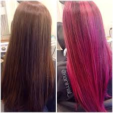 Major Makeover From Deep Brown To This Rooted Bright Pink Color Meld By Rianna Using Arctic Fox Virgin Fox Hair Dye Arctic Fox Hair Dye Arctic Fox Hair Color