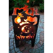 Feuerkorb Feuersaule Hexe Xxl Feuerkorb Metallfeuerstelle Feuerstellen Im Freien