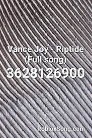 Uploaded by enderprologic audio id: Vance Joy Riptide Full Song Roblox Id Roblox Music Codes Vance Joy Riptide Night Begins To Shine Songs