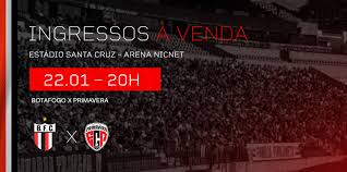 Botafogo inicia a venda de ingressos para a partida diante do Primavera