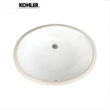 Overflow drain with included 1105685 polished chrome cap. Kohler Bathroom Sinks 2211t Kohler Bathroom Vanity Sinks Ceramic Undermount Bathroom Sinks Without Bathroom Sink Drain
