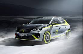 Programmez un test de conduite. Opel Reveals Electric Rally Car