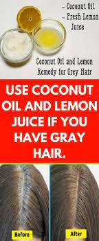 Continue to cook on medium till curry leaves turn crisp and color changes to brown. Use Coconut Oil And Lemon Juice If You Have Gray Hair Grey Hair Remedies Coconut Oil Hair Grey Hair Home Remedies