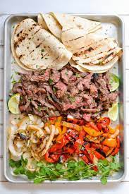 You can use themed dinners to add a little. Skirt Steak Fajitas Steak Fajita Recipe Fajita Recipe Mexican Food Recipes