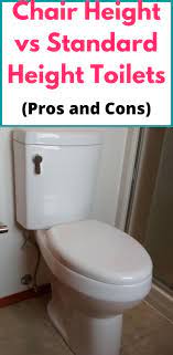 Chair Height Vs Standard Height Toilets