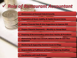 Restaurant general manager job responsibilities and duties: Restaurant Accountants Bookkeepers Different Roles And Responsibil