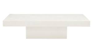 Element Ivory White Rectangular Coffee Table Coffee Table Table Modern Coffee Tables