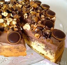 Toffifee kuchen das rezept möchte ich gerne mit euch teilen, denn es ist wirklich lecker und dabei so einfach. Homemade By Juli Toffifee Torte Toffifee Kuchen Kuchen Und Torten Rezepte Backen