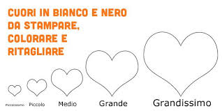 Stencil Da Stampare E Ritagliare Per Bambini Disegno Cuore Stencil Immagini