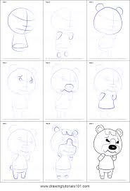 How To Draw Pudge From Animal Crossing Printable Drawing Sheet By Drawingtutorials101 Com Animal Crossing Animal Crossing Characters Animal Crossing Tom Nook