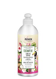 This is because water repels oil (notice how oil will always float on water?) and so dry hair is likely to allow more oil in rather than wet hair. Novex Coconut Oil Leave In Hair Conditioner 300g Sanna S Online Store