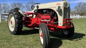 Image result for Ford Tractor Vermilion 1950 Tractor