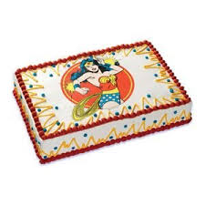 We hope it's a ✨wonderful✨ one! Wonder Woman Birthday Edible Frosting Image Cake Topper 1 4 Sheet Walmart Com Walmart Com