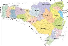 They may be accompanied with greens and fresh vegetables and seasoned with virgin. Mapa Das Associacoes De Municipios Em Santa Catarina Download Scientific Diagram