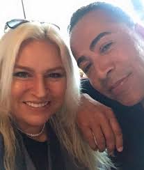 Beth with their long time preacher and friend, Tim Storey who was seen