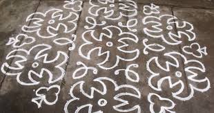 21 11 Pulli Kolam Interlaced Dots Kolam Rangoli Designs Small Rangoli Design Rangoli Designs Flower
