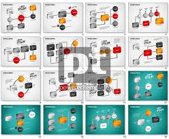 3d Flow Chart Powerpoint Charts And Diagrams Chart