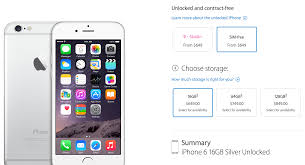 The iphone 5c, 5s, and newer iphones from other us carriers and apple stores are. Apple Now Offering Sim Free Iphone 6 And 6 Plus Models In The Us Starting At 649