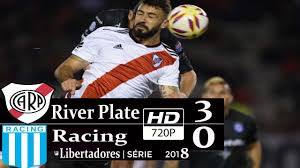 Prior to the current match, river plate has played 5 matches, earned 10 points, occupying the 6 river plate racing prediction. River Plate 3 X 0 Racing Melhores Momentos Libertadores 29 08 2018 Youtube