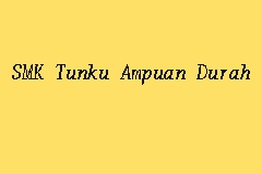 She also served as the first raja permaisuri agong of malaya between 1957 to 1960. Smk Tunku Ampuan Durah Secondary School In Seremban