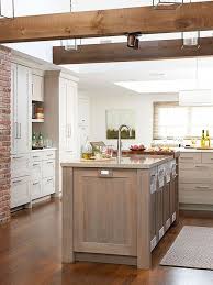 wood kitchen cabinets: limed wood