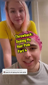 My Son Dyed His Hair Pink Vincent