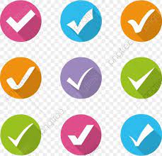 9 Color Checkmark Icon Vector Checkmark Icon Checkmark Tick Png And Vector With Transparent Background For Free Download Instagram Logo Icon Graphic Resources