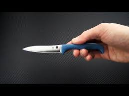 But, can it be used for my kitchen knives, which are a set of professional henckels? Spyderco Counter Puppy Blue Plain Edge K20pbl Kitchen Knife For Sale