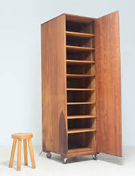 Arden Riddle High Cupboard On Wheels Wooden Cupboard Diy Bedroom Storage Wooden Storage Cabinet