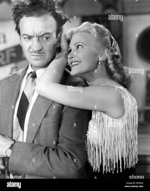 THE LADY SAYS NO, David Niven, Joan Caulfield, 1951 Stock Photo - Alamy