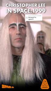 Replying to @sidane777 The late, great #ChristopherLee was a spy before  starring in #HammerHorror #Dracula #JamesBond #StarWars #LordoftheRings ...  and most importantly #Space1999!