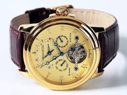 Maybe you would like to learn more about one of these? Calvaneo 1583 Evidence Gold Cream Dualtime Automatic Watch
