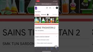 Untuk melihat topik pelajaran yang. Ulasan Kuiz Sains Tingkatan 2 Bab 1 Youtube