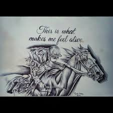 Thoroughbred Racehorse Horse Art Ballpointpen Drawing Ink Sketch By Tattoo Artist Tasha Gregg Horse Tattoo Dog Tattoos Horse Art