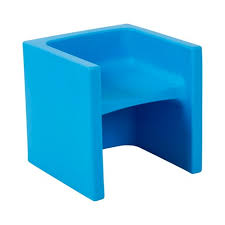 Ecr4kids Tri Me Adaptable Kids Cube Chair Indoor Outdoor Plastic 3 In 1 Multipurpose Table Seat Target