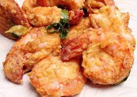 Resep Udang Goreng Telur Asin Oleh Iris May Recipe Resep Udang Resep Sederhana Makanan