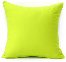 Interlude luxurious square cotton pillow cover and insert. Solid Lime Green Accent Throw Pillow Cover Contemporary Decorative Pillows By Silver Fern Decor Houzz