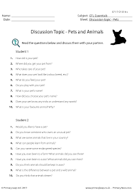 Esl Worksheet Discussion Topic Pets Spelling Words List Spelling Words 4th Grade Spelling Words