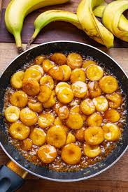 how to caramelize bananas