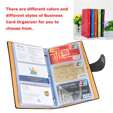 $3.99 each when you buy 6+. Business Card Organizer Ibamax 240 300 Slots Business Card Holder Cards Organizer For Gift Cards Pokemon Cards Id Card Visting Card Business Cards Wish