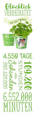 Hier sind einige sprüche und kurze texte für sms. Dekoration Zur Petersilienhochzeit 12 5 Jahre Zusammen Petersilienhochzeit Hochzeitstag Hochzeitstag Geschenk