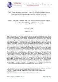 Pdf Tarih Ogretmenlerinin Muhtesem Yuzyil Dizisi Ozelinde Tarih Konulu Film Ve Dizilerin Ogretimde Kullanimina Yonelik Gorusleri